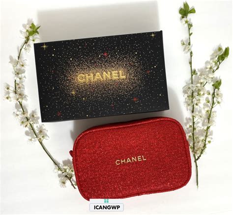 chanel makeup bag holiday|chanel tweed makeup gift set.